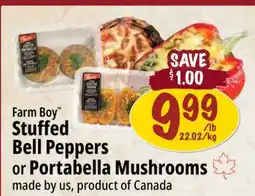 Farm Boy Farm Boy Stuffed Bell Peppers or Portabella Mushrooms offer