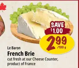 Farm Boy Le Baron French Brie offer
