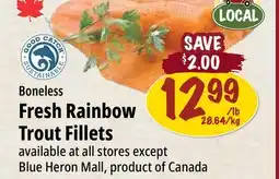 Farm Boy Boneless Fresh Rainbow Trout Fillets offer