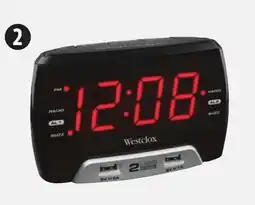 Canadian Tire Westclox Clock Radio with USB Charging Outlet offer