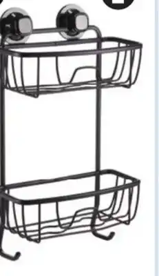 Canadian Tire type A 2-Tier Rustproof Aluminum Suction Shower Caddy offer
