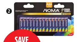 Canadian Tire NOMA 30/AAA Alkaline Batteries offer