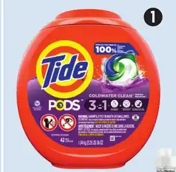 Canadian Tire Tide HE Selected Laundry Products offer