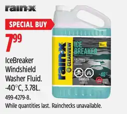 Canadian Tire IceBreaker Windshield Washer Fluid. -40°C offer