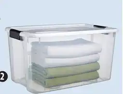 Canadian Tire Sterilite 66L Ultra Clear Tote with Latched Lid offer