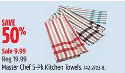 Canadian Tire Master Chef 5-Pk Kitchen Towels offer
