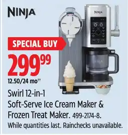 Canadian Tire Swirl 12-in—1 Soft-Serve Ice Cream Maker & Frozen Treat Maker offer