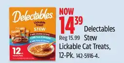 Canadian Tire Hartz Delectables Stew Lickable Cat Treats offer