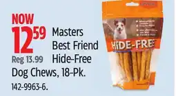 Canadian Tire Masters Best Friend Hide-Free Dog Chews offer