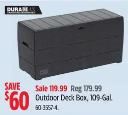 Canadian Tire Duramax Outdoor Deck Box offer