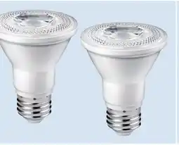 Canadian Tire NOMA PAR20 50W LED Bulbs, 2-Pk offer