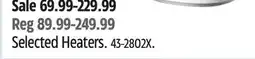 Canadian Tire Dreo Selected Heaters offer