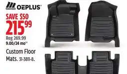 Canadian Tire Custom Floor Mats offer
