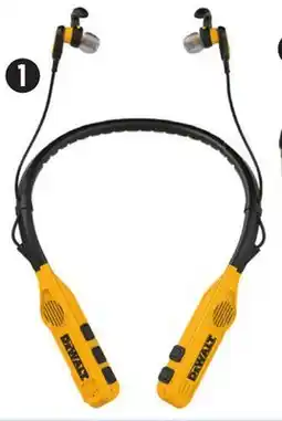Canadian Tire DEWALT USB Bluetooth Headphones with Speakers offer
