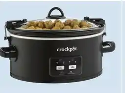 Canadian Tire Crock-Pot 6-Qt Programmable Slow Cooker with Locking Lid offer