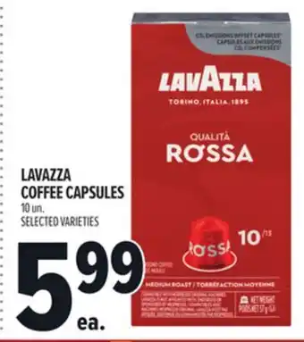 Metro LAVAZZA COFFEE CAPSULES offer
