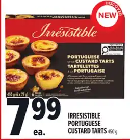 Metro IRRESISTIBLE PORTUGUESE CUSTARD TARTS offer