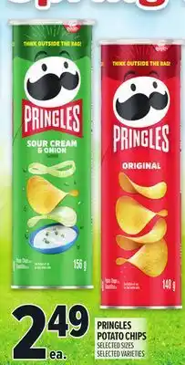 Metro PRINGLES POTATO CHIPS offer