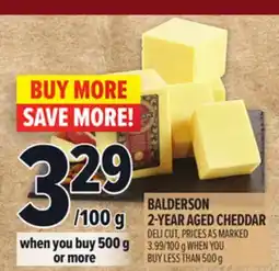 Metro BALDERSON 2-YEAR AGED CHEDDAR DELI offer