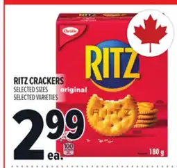 Metro RITZ CRACKERS offer