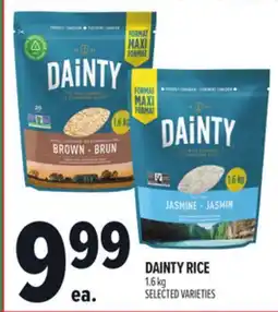 Metro DAINTY RICE offer