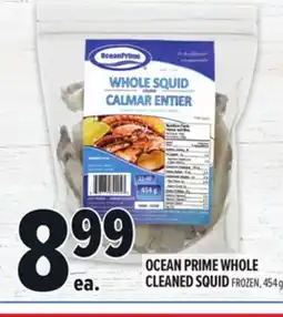 Metro OCEAN PRIME WHOLE CLEANED SQUID offer