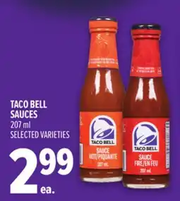 Metro TACO BELL SAUCES offer