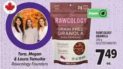 Metro RAWCOLOGY GRANOLA offer
