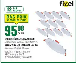 BMR ENCASTRÉS DEL ULTRA MINCES offer