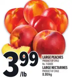 Metro LARGE PEACHES offer
