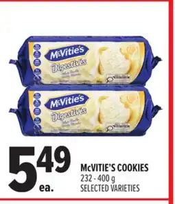 Metro MCVITIE'S COOKIES offer
