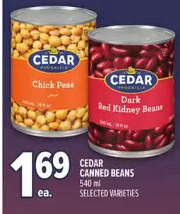Metro CEDAR CANNED BEANS offer