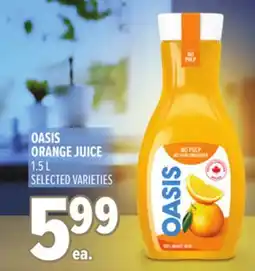 Metro OASIS ORANGE JUICE offer