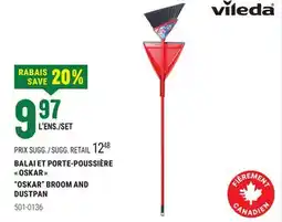 BMR BALAI ET PORTE-POUSSIÈRE  OSKAR  offer