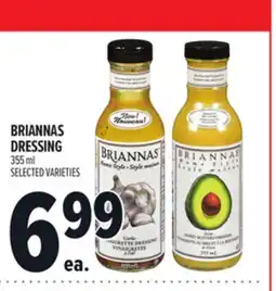 Metro BRIANNAS DRESSING offer