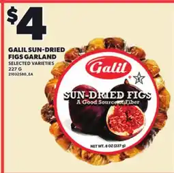 Loblaws GALIL SUN-DRIED FIGS GARLAND offer