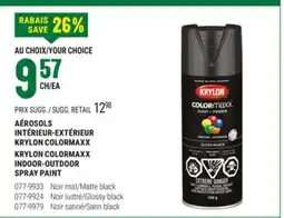 BMR AÉROSOLS INTÉRIEUR-EXTÉRIEUR KRYLON COLORMAXX offer