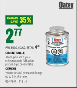 BMR CIMENT COLLE offer