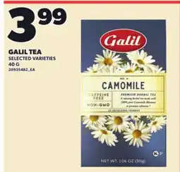 Loblaws GALIL TEA offer