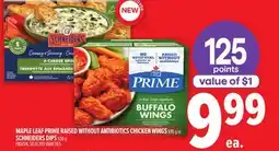 Metro MAPLE LEAF PRIME RAISED WITHOUT ANTIBIOTICS CHICKEN WINGS offer