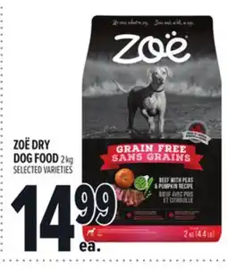 Metro ZOË DRY DOG FOOD offer