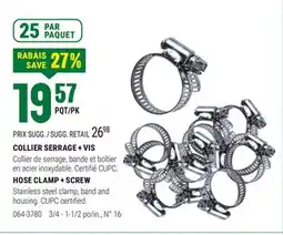 BMR COLLIER SERRAGE + VIS offer