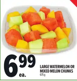 Metro LARGE WATERMELON OR MIXED MELON CHUNKS offer
