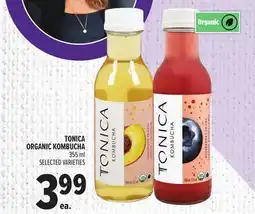 Metro TONICA ORGANIC KOMBUCHA offer