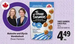 Metro THREE FARMERS CHICK PEAS offer