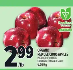Metro ORGANIC RED DELICIOUS APPLES offer
