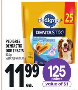 Metro PEDIGREE DENTASTIX DOG TREATS offer