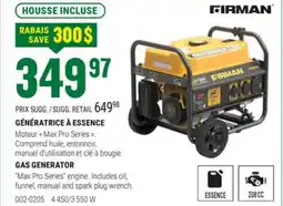 BMR GÉNÉRATRICE À ESSENCE offer