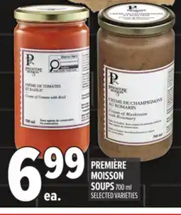 Metro PREMIÈRE MOISSON SOUPS offer