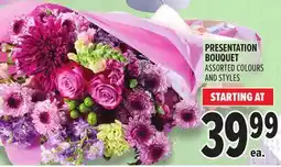 Metro PRESENTATION BOUQUET offer